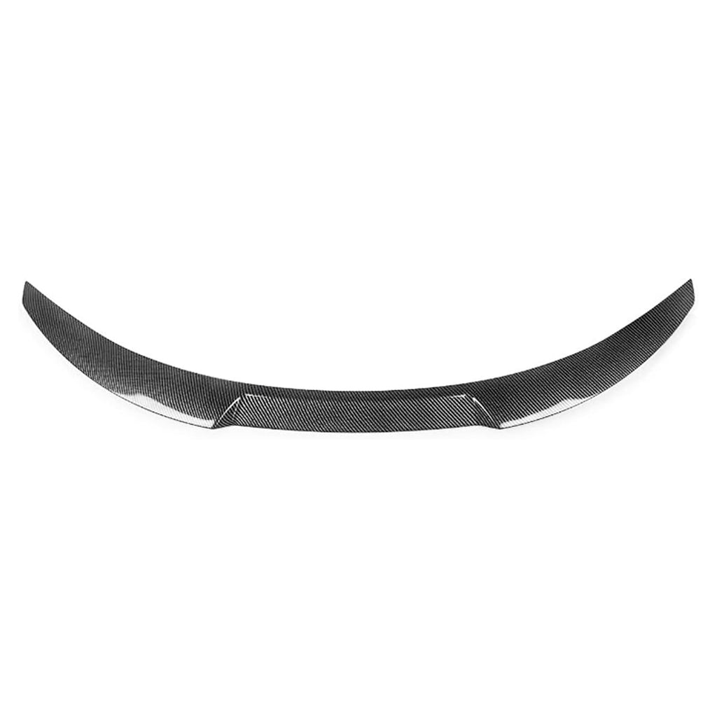 Rear Spoiler Compatibility with 2012-2018 6 Series F06 640i 650i M6 M4 Style Rear Trunk Wing Lid - close-up detail view
