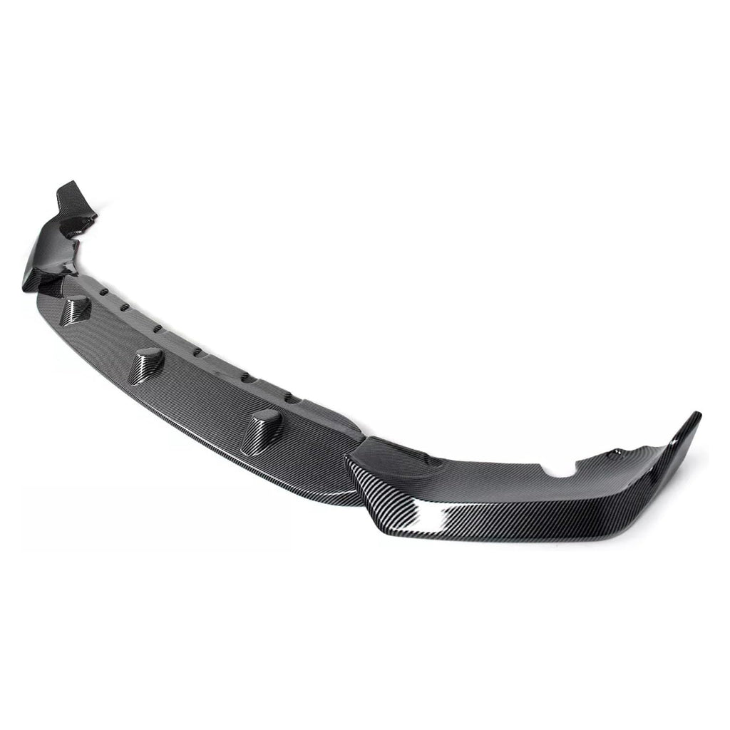 Front Lip Compatibility with 2019-2022 X7 G07 M Sport Front Lower Bumper Valance Chin Lip Splitter - close-up detail view