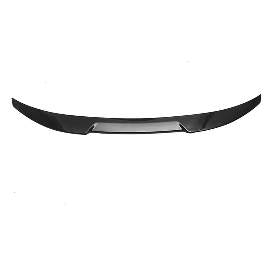 2019-2023 8 Series G14 G15 2 Door Rear Trunk Spliter Wing Lid (Gloss Black) - close-up detail view