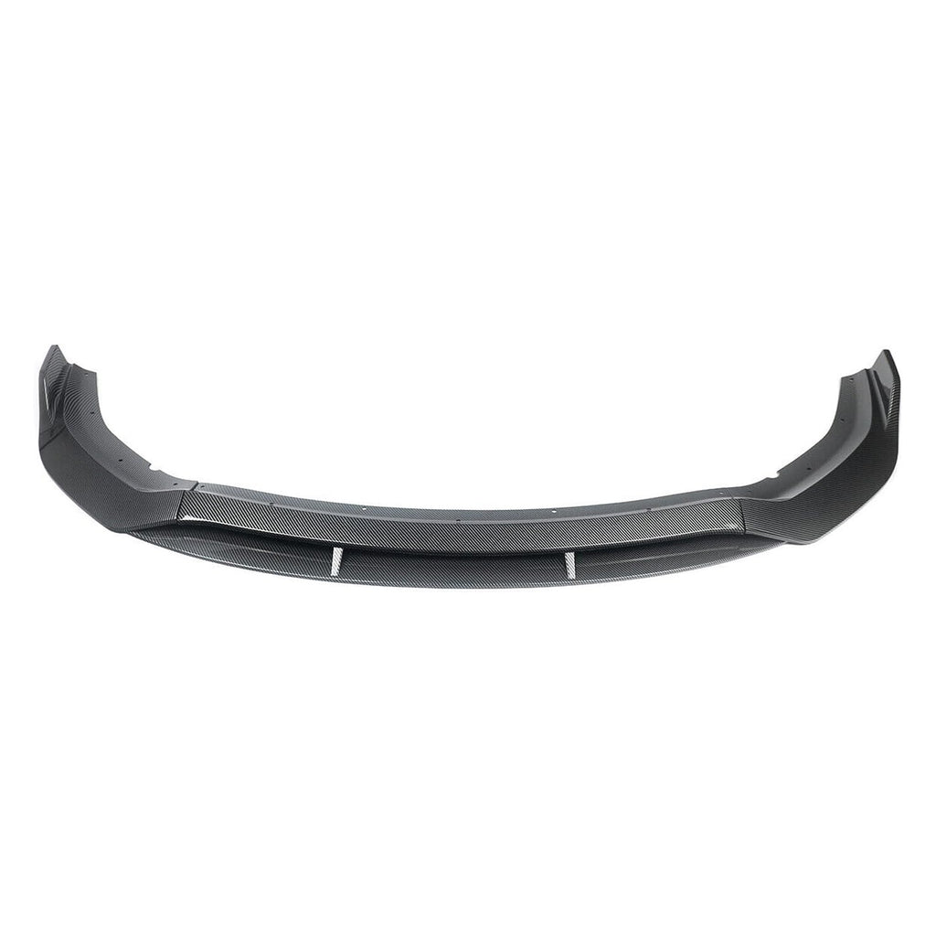 Front Lip Compatibility with 2020-2023 Charger SRT Hellcat Scat Widebody Front Bumper Chin Lip - close-up detail view