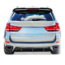 Load image into Gallery viewer, Rear Diffuser Compatibility with 2014-2018 X5 F15 Rear Bumper Chin Diffuser Kit Spoiler Splitter - close-up detail view