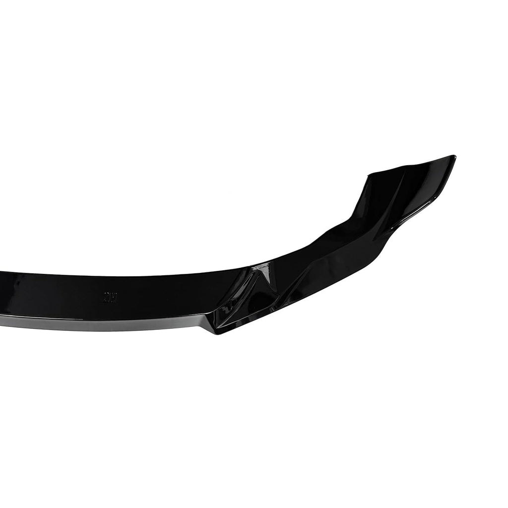 Front Bumper Lip Compatibility with 2019-2021 F87 M2 CS Style Front Chin Diffuser Lip Air Dam - close-up detail view