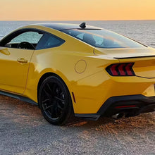 Load image into Gallery viewer, Rear Bumper Side Corner Splitter Spats Compatibility with 2024 2025 Mustang Rear Side Winglets - close-up detail view