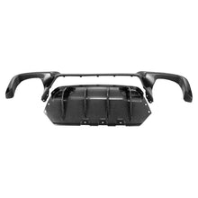 Load image into Gallery viewer, Rear Diffuser Compatibility with 2011-2016 5 Series F10 M5 M Sport Rear Bumper Chin Lip Quad - close-up detail view