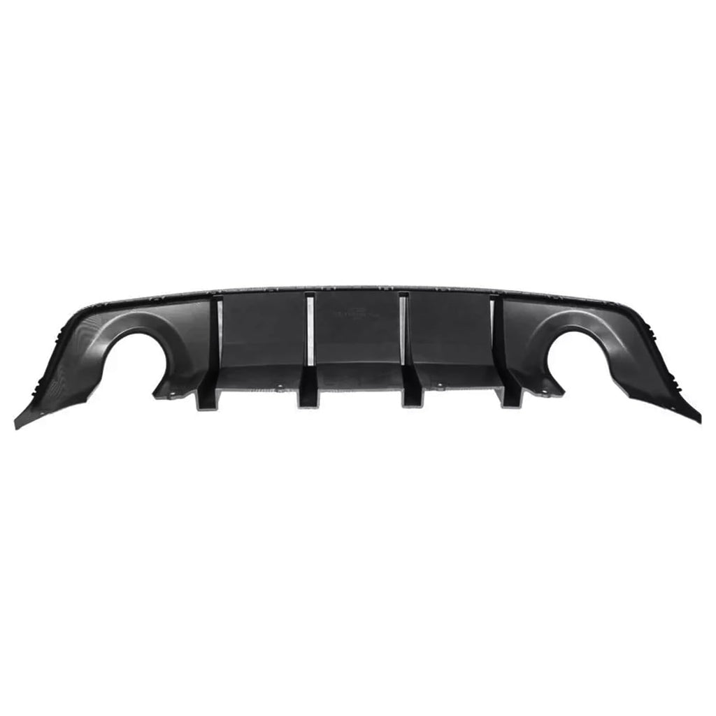 Rear Diffuser Lip Compatibility with 2020-2024 Charger Widebody SRT Hellcat Scat Pack Rear Bumper - close-up detail view