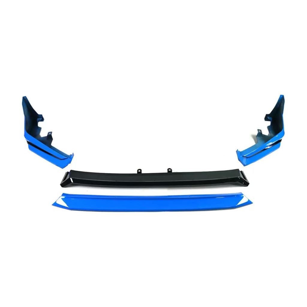 Front Lip Compatibility with 2022-2024 Civic Yofer Style Front Bumper Chin Lip Splitter Spoiler Kit - vehicle fitment referen