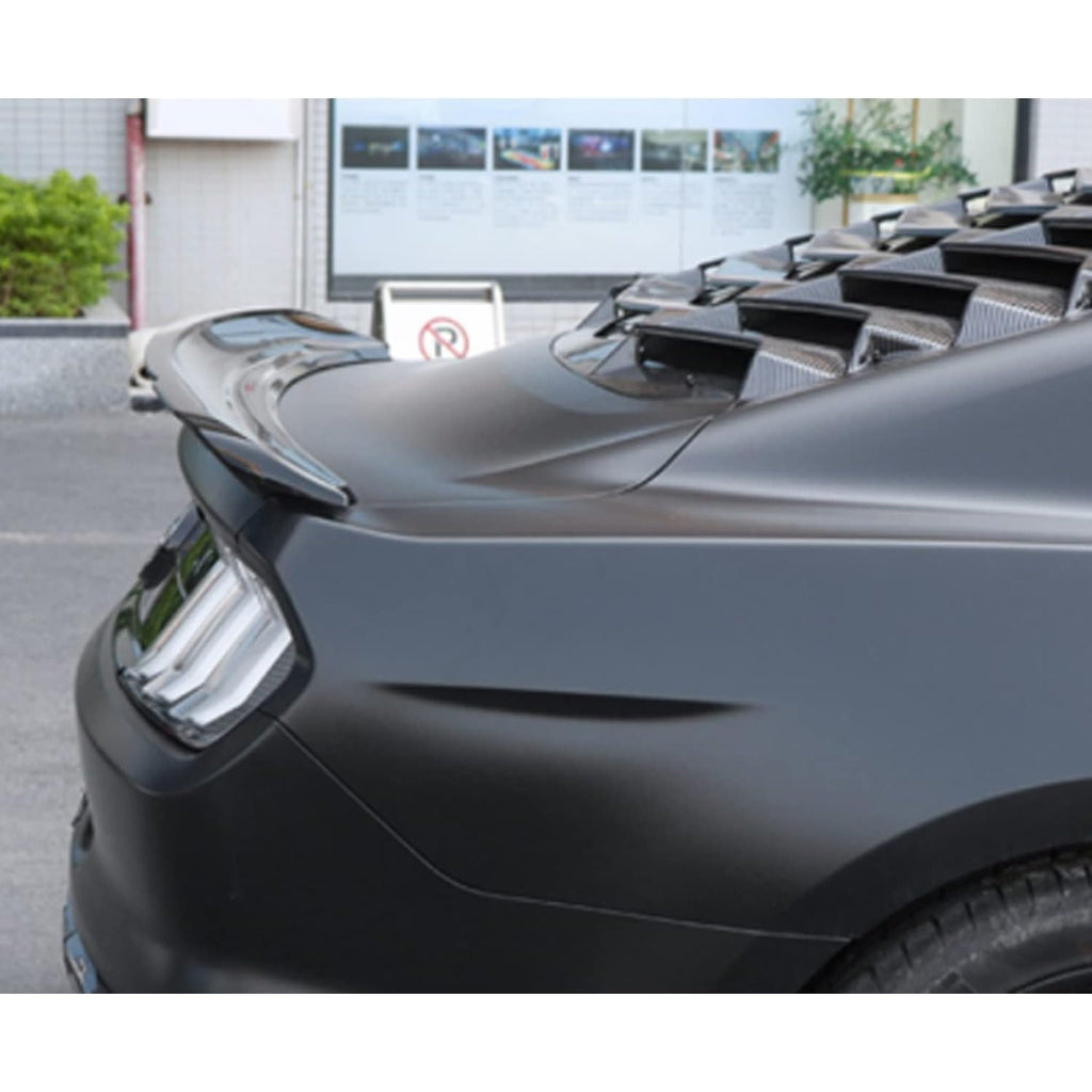Rear Trunk Spoiler Compatibility with 2015-2021 Mustang GT Rear Trunk Spoiler Wing Lid Flap Spoiler - included parts view