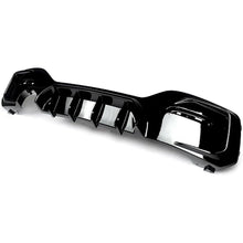 Load image into Gallery viewer, Rear Diffuser Compatibility with 2015-2019 1 Series F20 F21 M Sport Rear Bumper Chin Diffuser Lip - close-up detail view