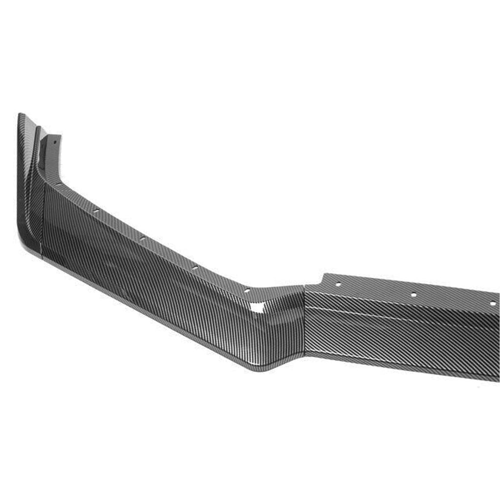 Front Lip Compatibility with 2020-2023 Corvette C8 Front Bumper Lip GM 5VM Style Front Bumper Chin - close-up detail view