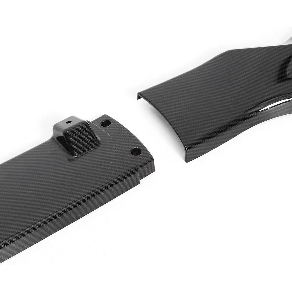 Front Lip Compatibility with Fusion Mondeo 2013-2016 Front Bumper Lip Splitter Spoiler Bodykit - close-up detail view