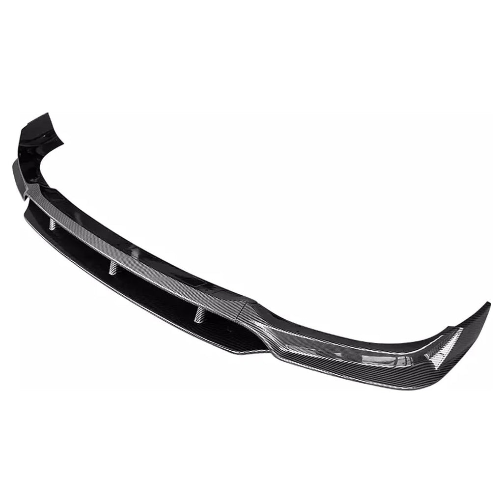 Front Lip Compatibility with 2020-2023 X6 G06 M Sport Front Bumper Lower Valance Chin Lip Splitter - close-up detail view