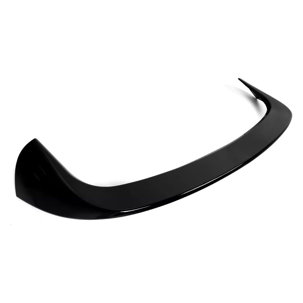 Roof Spoiler Compatibility with 2016-2021 X1 F48 F49 Rear Trunk Spliter Wing Lid (Gloss Black) - close-up detail view
