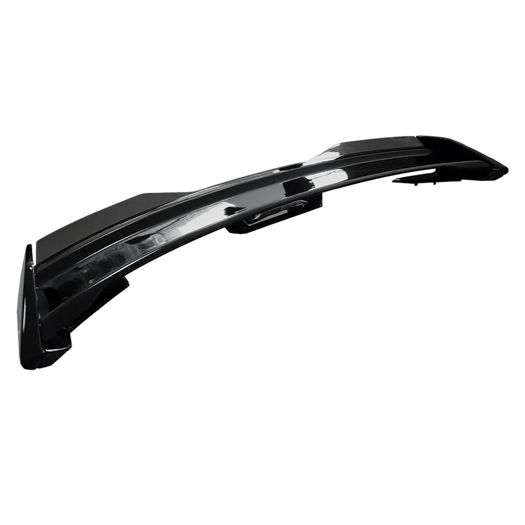 Spoiler 2024 2025 Mustang DH Performance Style Rear Trunk Wing Lid Spliter W Smoke Gurney Flap - included parts view