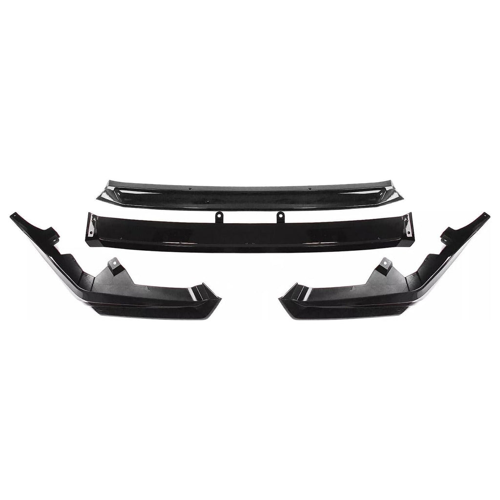 Front Lip Compatibility with 2022-2024 Civic Yofer Style Front Bumper Chin Lip Splitter Spoiler Kit - vehicle fitment referen