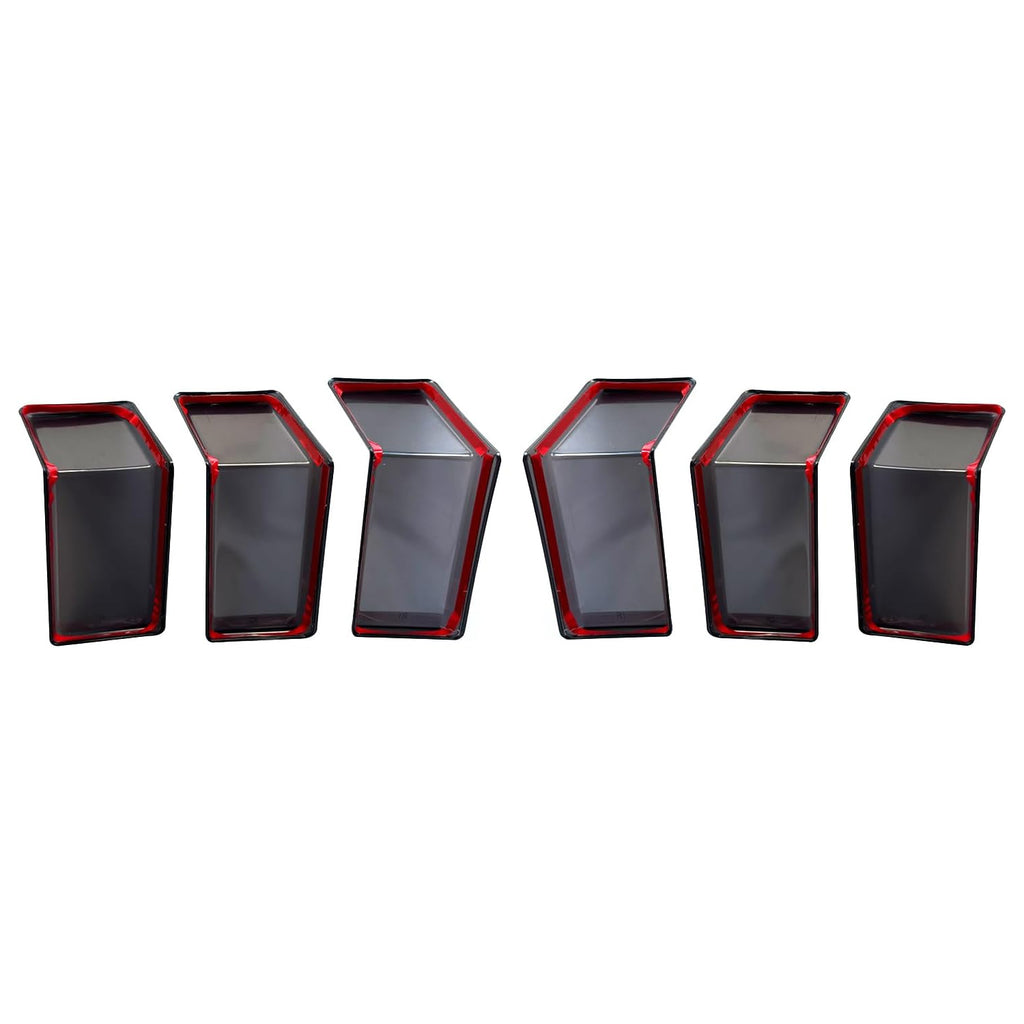 Tail Light Cover Compatible with 2024 2025 Mustang GT S650 Dark Horse Ecoboost Rear Brake Lamp - vehicle fitment reference