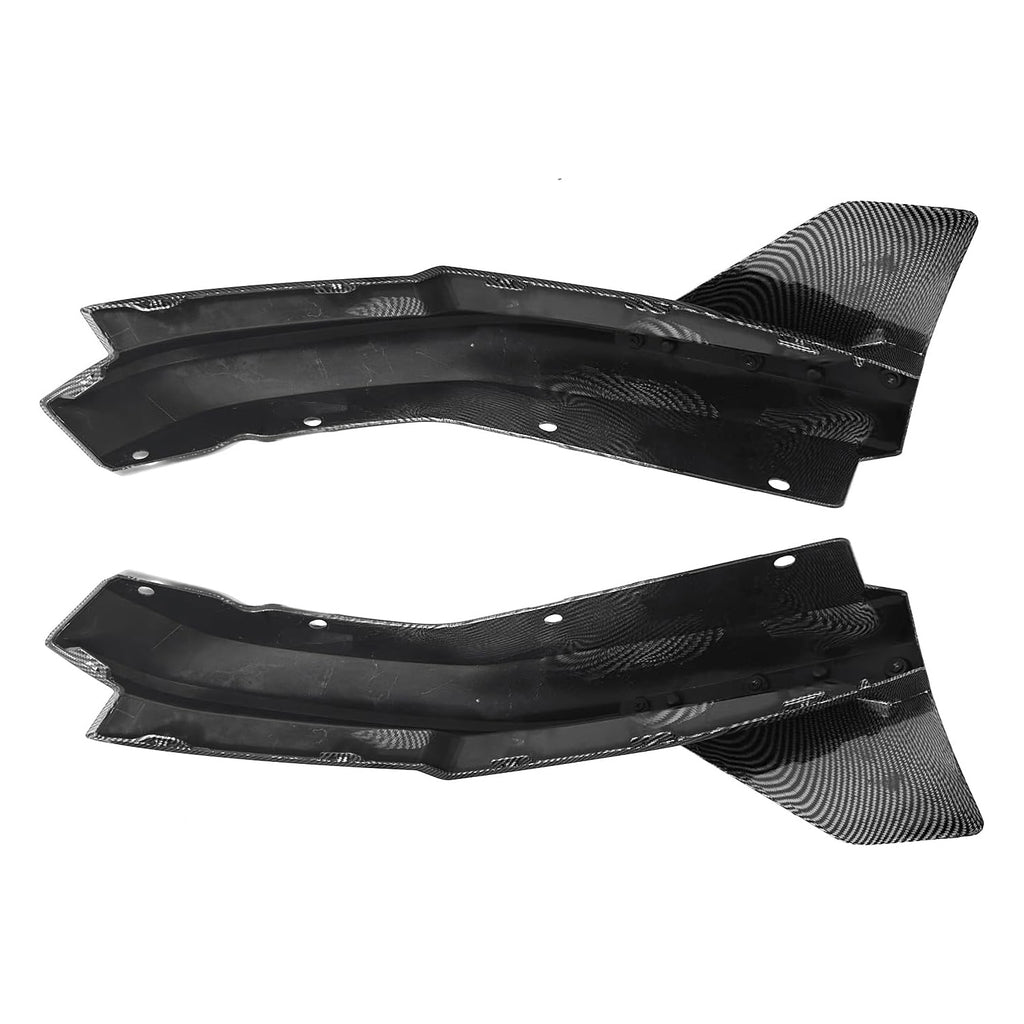 Rear Bumper Side Corner Splitter Compatibility with 2021-2024 G80 G81 M3 MP Style Rear Side - vehicle fitment reference
