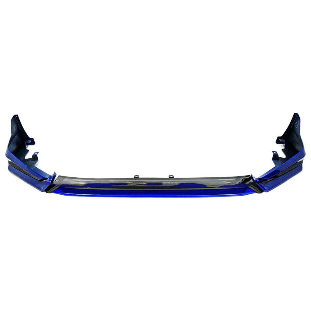 Front Lip Compatibility with 2022-2024 Civic Yofer Style Front Bumper Chin Lip Splitter Spoiler Kit - vehicle fitment referen
