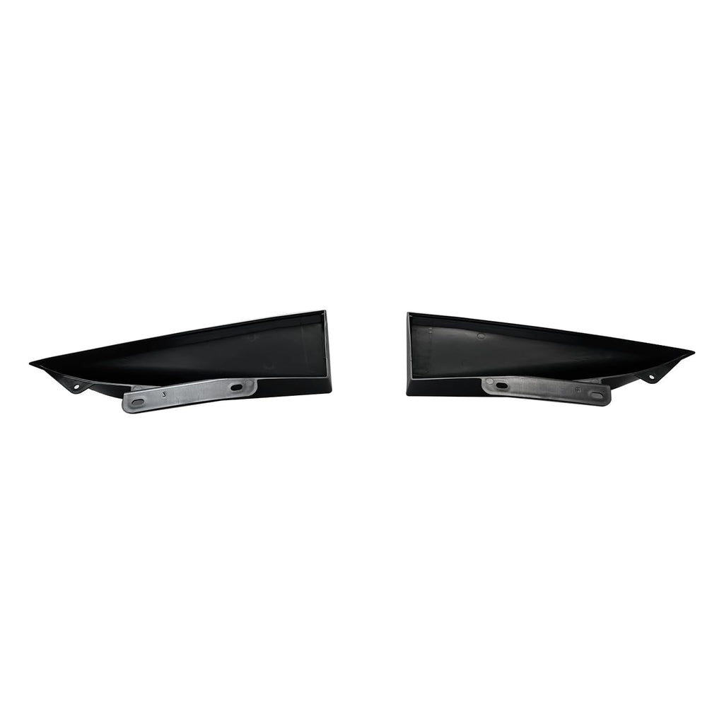 Rear Bumper Side Corner Splitter Spats Compatibility with 2024 2025 Mustang Rear Side Winglets - vehicle fitment reference