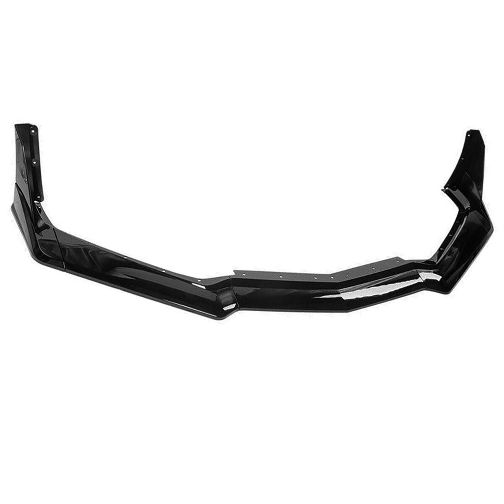 Front Lip Compatible with 2021 2022 2023 Corvette C8 Z51 ZR1 Style STG 3 Winglet Front Bumper Chin - included parts view