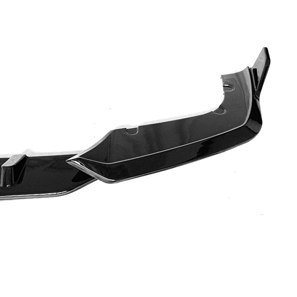 Front Lip Compatibility with 2019-2022 F95 X5M M Sport Front Bumper Lower Valance Chin Lip Splitter - vehicle fitment referen