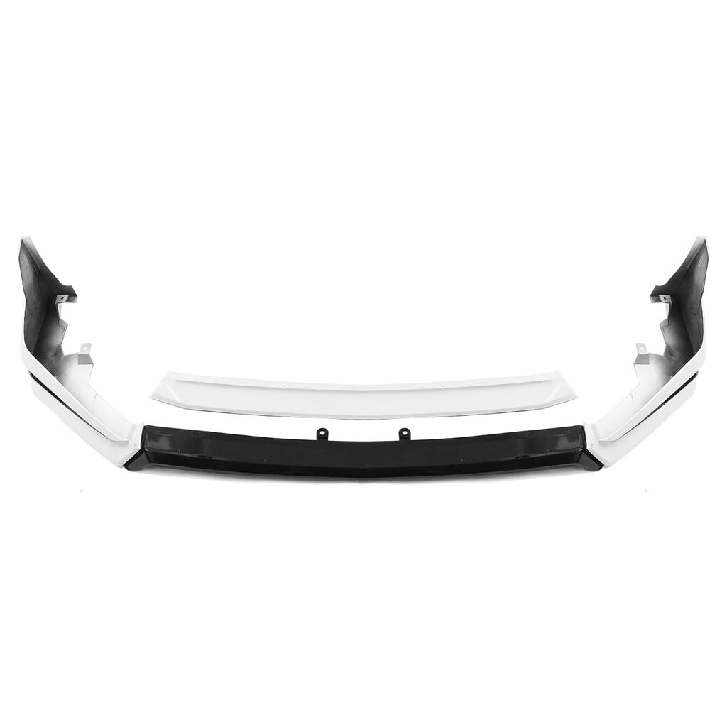 Front Lip Compatibility with 2022-2024 Civic Yofer Style Front Bumper Chin Lip Splitter Spoiler Kit - vehicle fitment referen