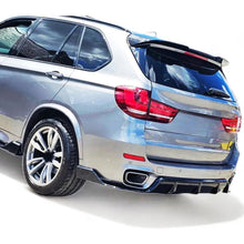 Load image into Gallery viewer, Rear Diffuser Compatibility with 2014-2018 X5 F15 Rear Bumper Chin Diffuser Kit Spoiler Splitter - vehicle fitment reference
