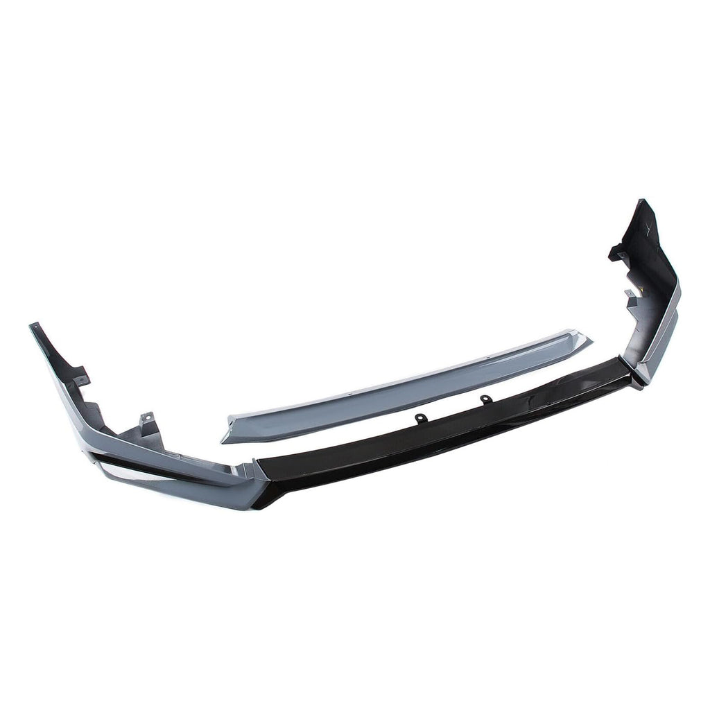 Front Lip Compatibility with 2022-2024 Civic Yofer Style Front Bumper Chin Lip Splitter Spoiler Kit - vehicle fitment referen