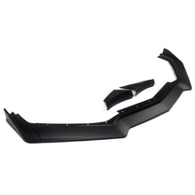 Load image into Gallery viewer, Front Lip Compatible with 2021 2022 2023 Corvette C8 Z51 ZR1 Style STG 3 Winglet Front Bumper Chin - side angle view