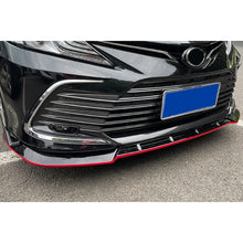 Load image into Gallery viewer, Compatibility with 2021-2022 Camry XLE LE Front Bumper Lip Front Chin Lip Spoiler Splitter Gloss - close-up detail view