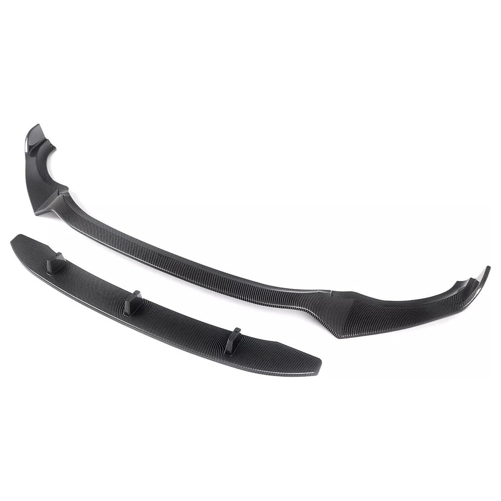 2018-2020 X3 X4 G01 G02 M Sport Front Chin Diffuser Lip Air Dam ABS Splitter Spoiler (Carbon Fiber - additional product view