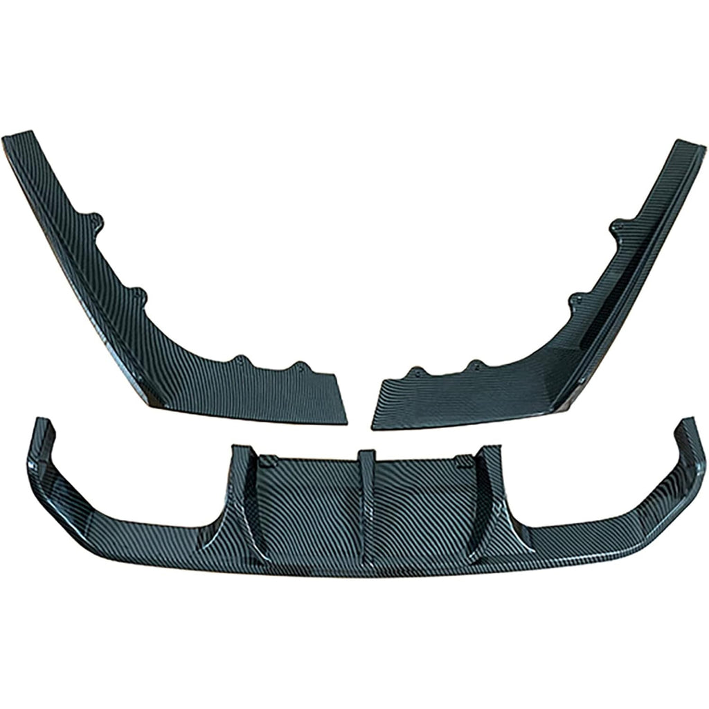 Compatibility with 2014-2020 BMW F80 M3 Sedan F82 F83 M4 with M Sport Rear Bumper Diffuser Lip V - additional product view