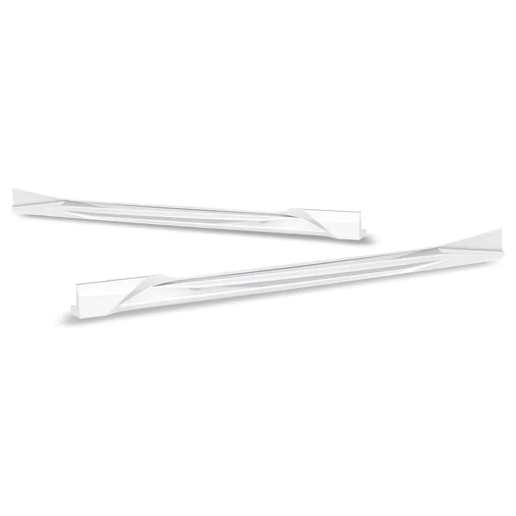Compatibility with 2018-2020 Accord Side Skirts Exterior Door Panel Trim Body Kits ABS White - additional product view