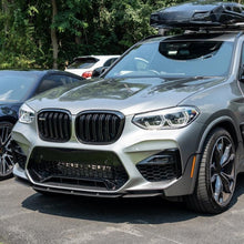 Load image into Gallery viewer, Front Bumper Lip Compatibility with 2019-2021 X3M F97 X4M F98 M Competition Sport Front Diffuser - vehicle fitment reference