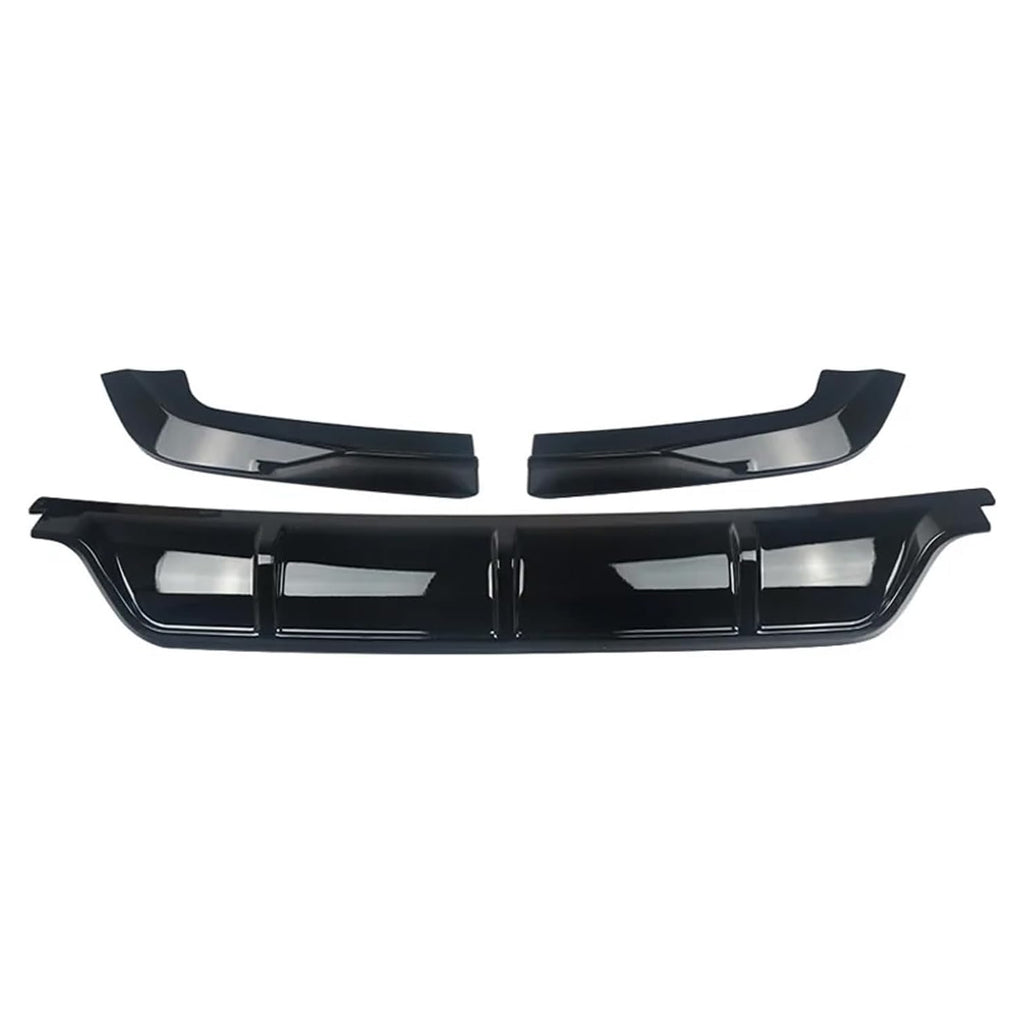 Rear Diffuser Compatibility with 2014-2018 X5 F15 Rear Bumper Chin Diffuser Kit Spoiler Splitter - product view 9