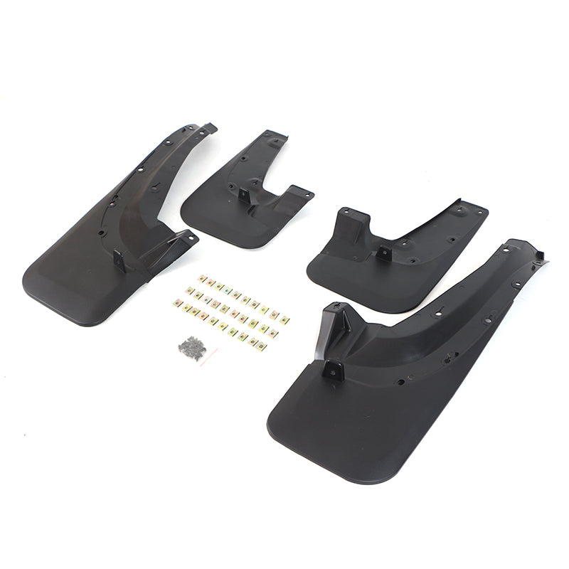 Toyota 4Runner Sport SR5 2003 2004 2005 2006 2007 2008 2009 Splash Guards Mud Flaps Molded 4PCS - included parts view