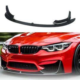 2014 2015 2016 2017 2018 2019 2020 BMW M3 F80 M4 F82 F83 MP Style Front Bumper Chin Lip Spoiler - main product view