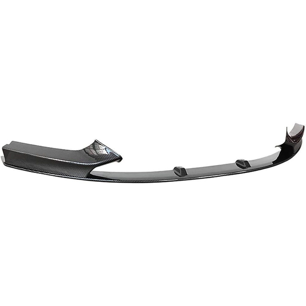 2014 2015 2016 2017 2018 2019 2020 BMW F22 2 Series M Sport Front Bumper Lip ABS Carbon Fiber - included parts view