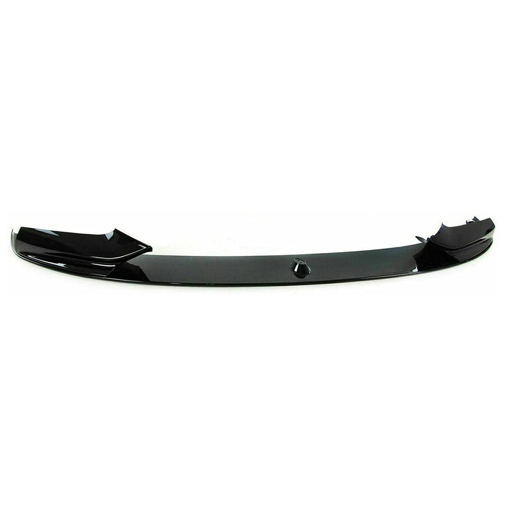2011 2012 2013 2014 2015 2016 BMW F10 528i 535i 550i M Sport M Tech Style Front Splitter Bumper - installed fitment view