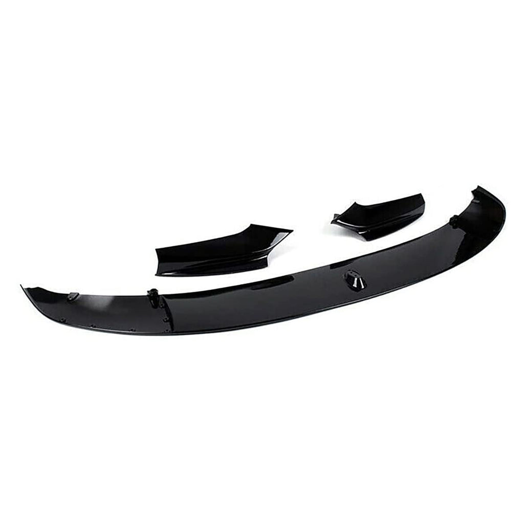 2011 2012 2013 2014 2015 2016 BMW F10 528i 535i 550i M Sport M Tech Style Front Splitter Bumper - side angle view