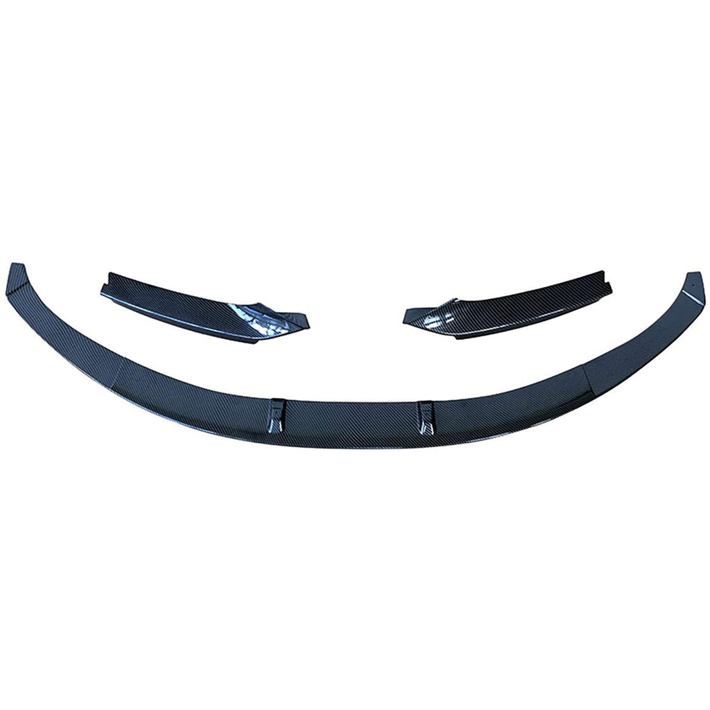 2014 2015 2016 2017 2018 2019 2020 BMW F22 2 Series M Sport Front Bumper Lip ABS Carbon Fiber - close-up detail view