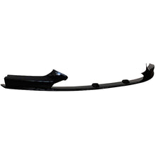 Load image into Gallery viewer, 2014 2015 2016 2017 2018 2019 2020 BMW F22 2 Series M Sport Front Bumper Lip ABS Gloss Black - side angle view