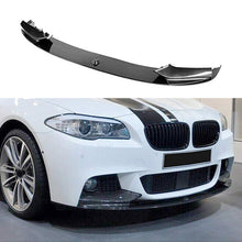 Load image into Gallery viewer, 2011 2012 2013 2014 2015 2016 BMW F10 528i 535i 550i M Sport M Tech Style Front Splitter Bumper - main product view