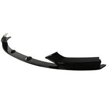 Load image into Gallery viewer, 2014 2015 2016 2017 2018 2019 2020 BMW F22 2 Series M Sport Front Bumper Lip ABS Gloss Black - close-up detail view