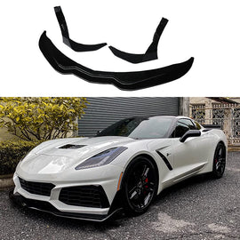 2014 2015 2016 2017 2018 2019 Chevrolet Corvette C7 | Z06 Stage 3 Front Bumper Chin Lip Splitter - main product view
