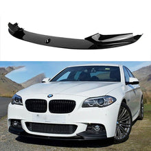 Load image into Gallery viewer, 2011 2012 2013 2014 2015 2016 BMW F10 528i 535i 550i M Sport M Tech Style Front Splitter Bumper - main product view